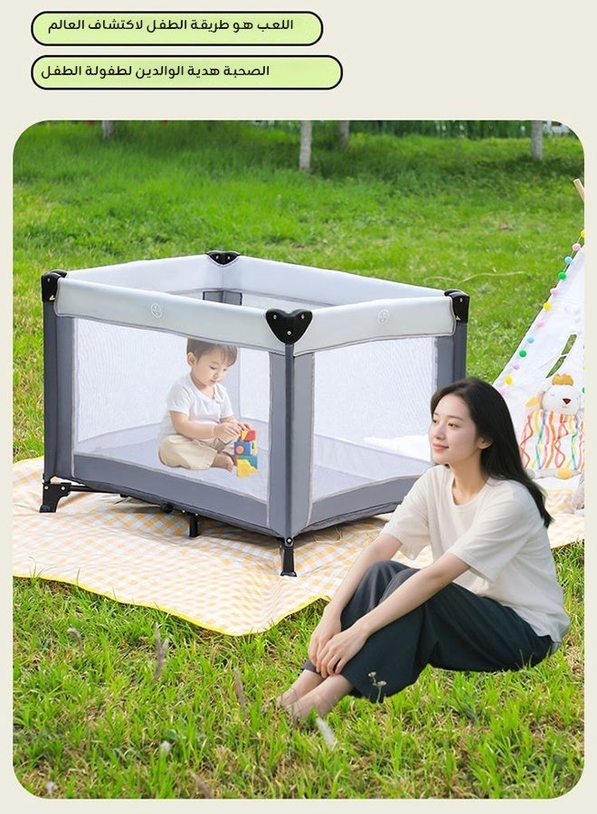 ريوليو السرير المحمول والمريح للرضّع – قابل للتنفس، مبطن وناعم، سهل الطي والتركيب - Image 4